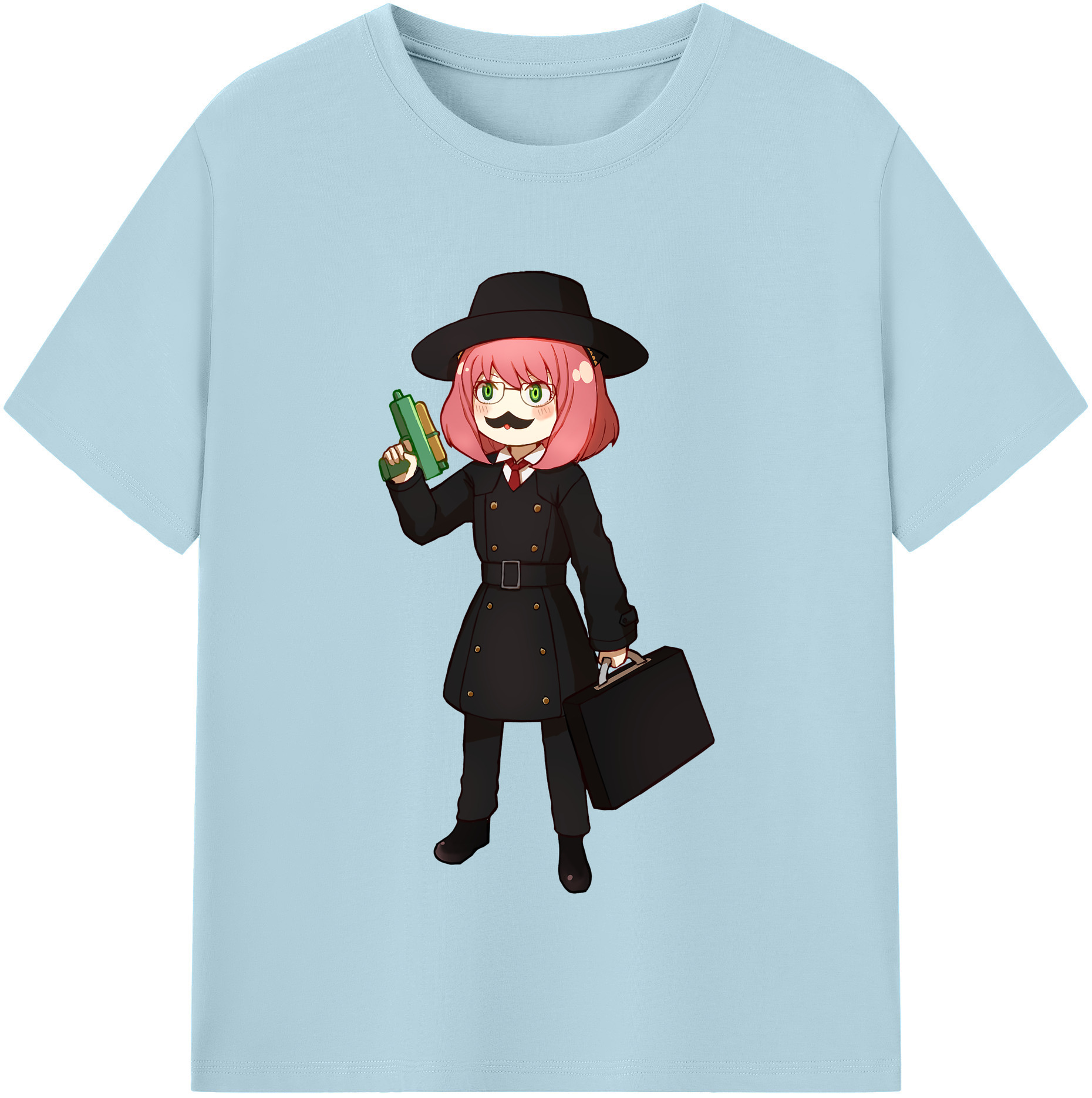 （画像用） SPY×FAMILY间谍家家酒 綿100％半袖Tシャツ（フロントプリント）